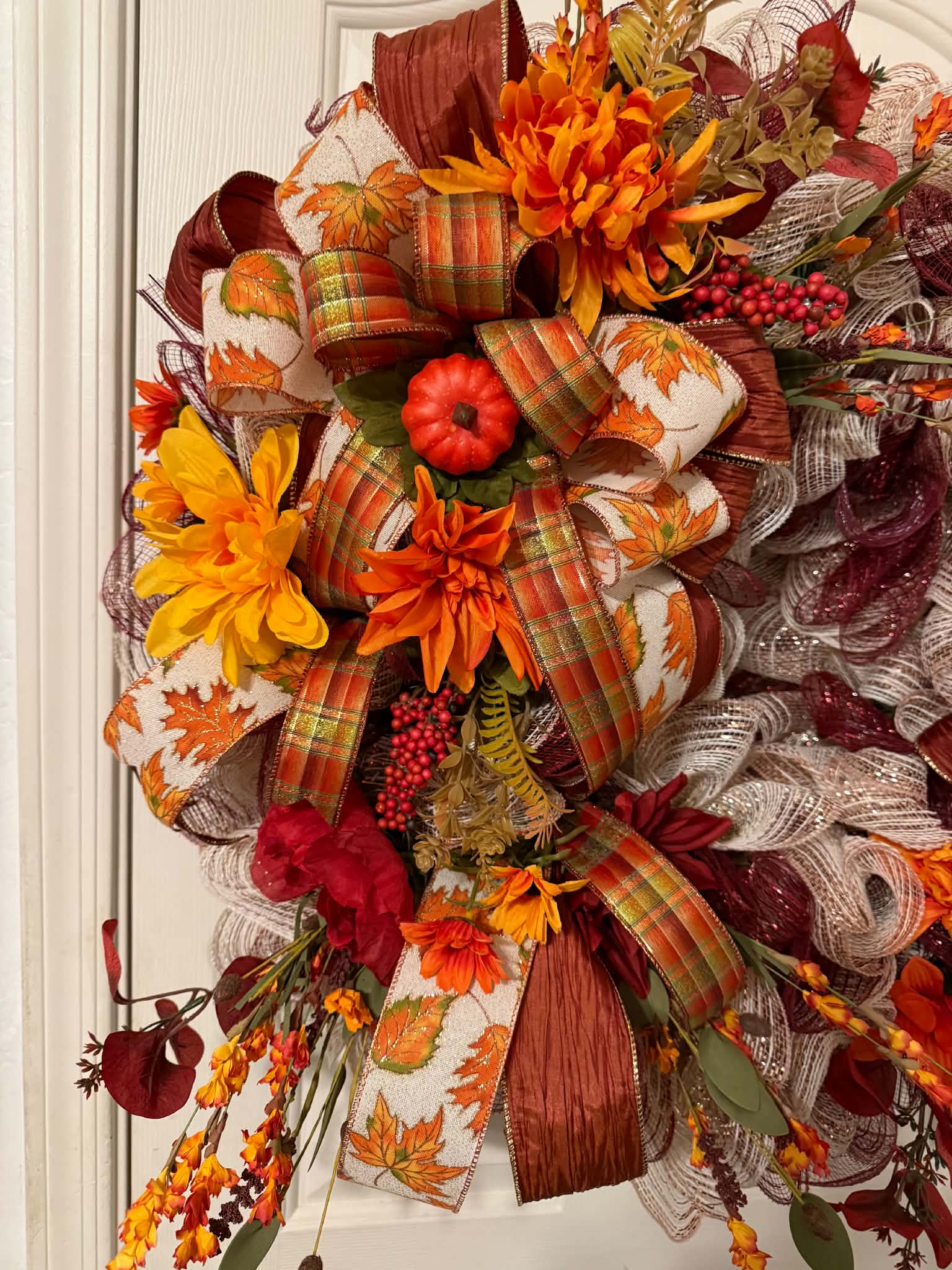 Harvest Season Fall Wreath