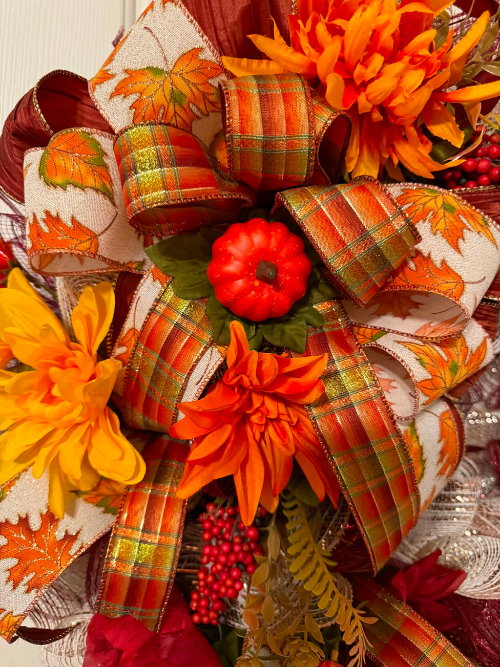 Harvest Season Fall Wreath