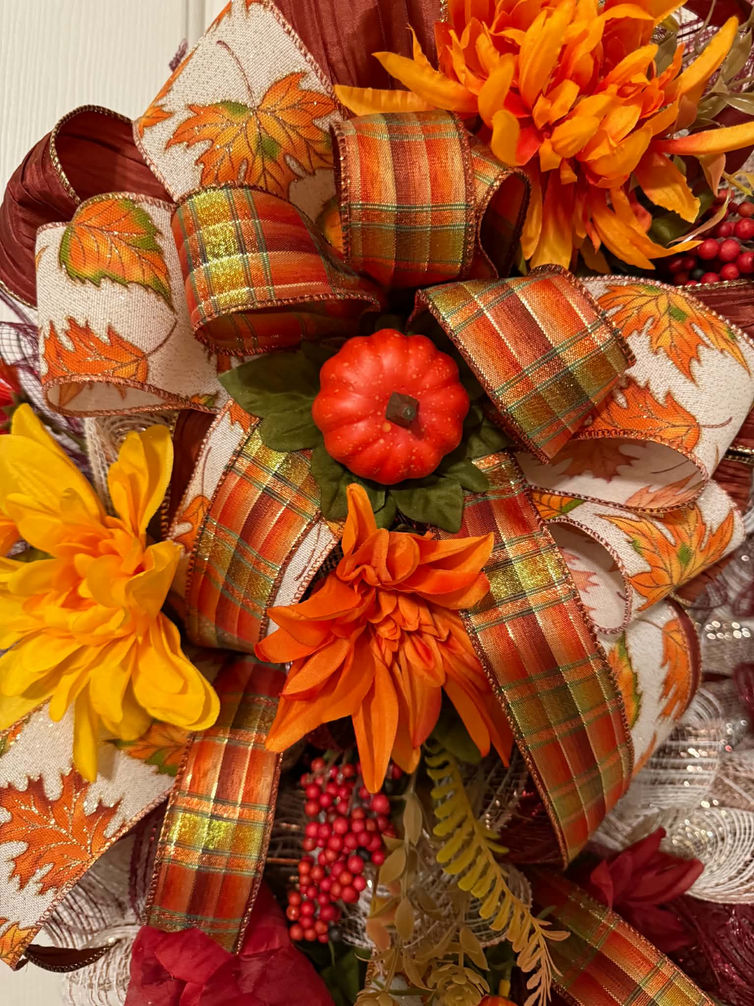 Harvest Season Fall Wreath