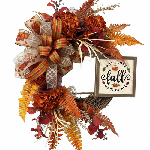 Fall Most of All Wreath