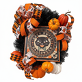 Halloween Wreath White Background