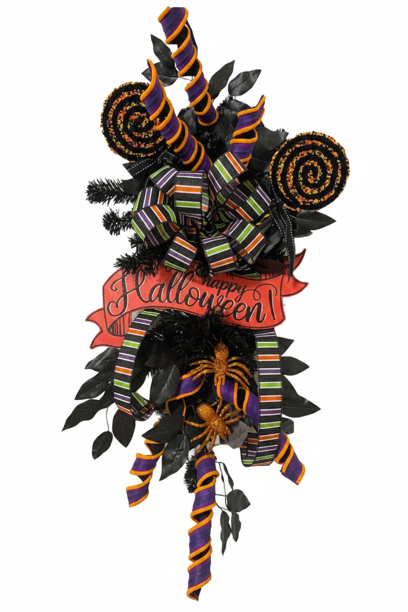 Happy Halloween Lollipop Swag