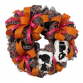 Summer-Ween Wreath White Background